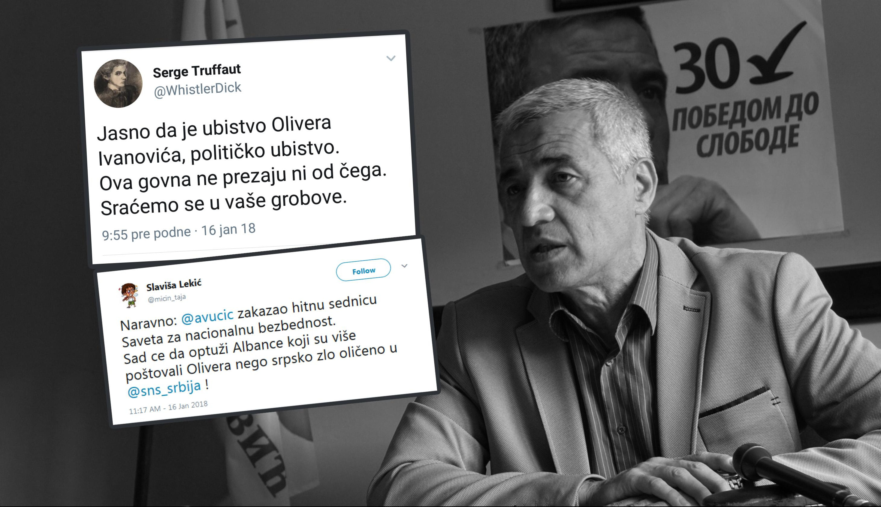 ŽUTI BOLESNICI! Optužili Srbiju za ubistvo Olivera Ivanovića!